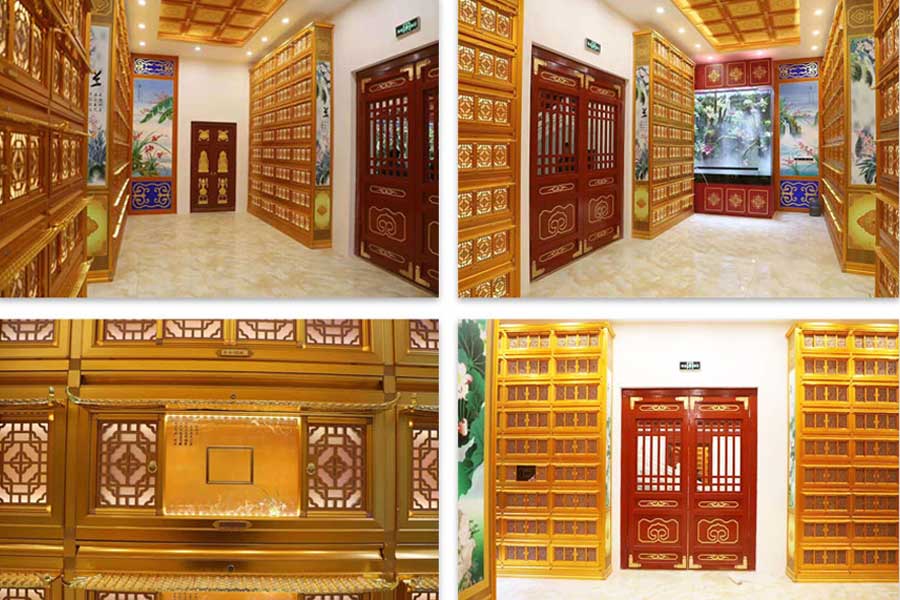 华人怀思堂荷花厅格位